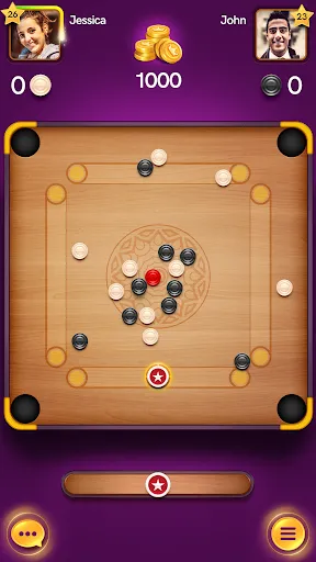 Gameplay screenshot 2 from Carrom Pool: Disc Game - Sports game